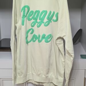 Peggy's Cove Cream Crewneck Sweater